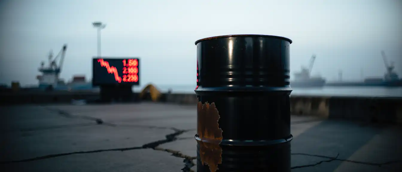 Нефтяной обвал: котировки Brent и WTI демонстрируют стремительное падение